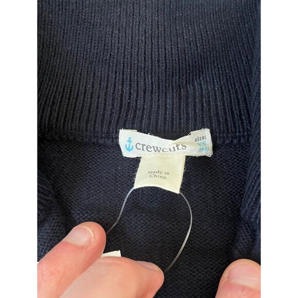 NWT Crewcuts Boys' Cotton Cashmere 1/2 Zip Sweater AZ753 Size XS 4-5 $65 - Picture 5 of 8